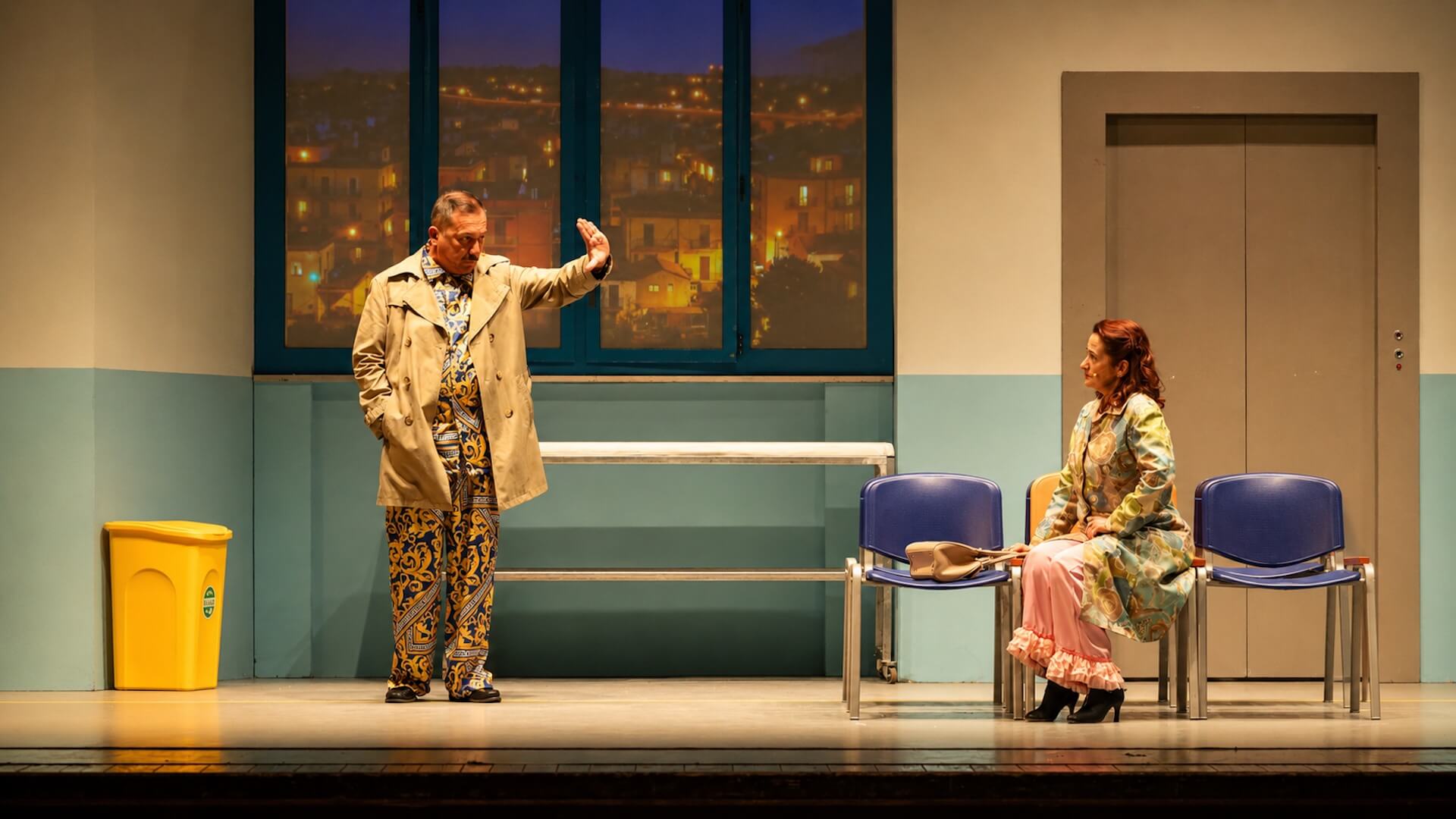 Cover di Nemici Come Prima di Gianni Clementi con Teresa Del Vecchio, regia Francesco Procopio, Teatro Gioiello Torino, novembre 2026